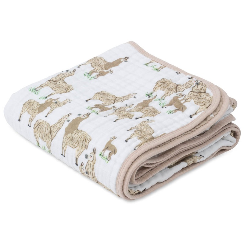 Little Unicorn Cotton Muslin Quilt – Llama Llama