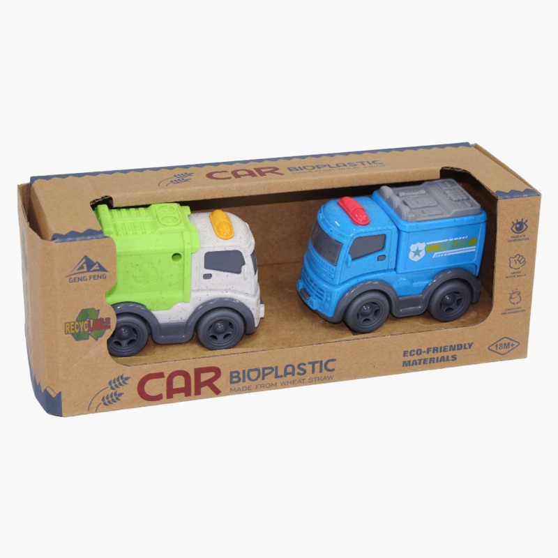 Recyclable Car Bioplastic – Set of 2