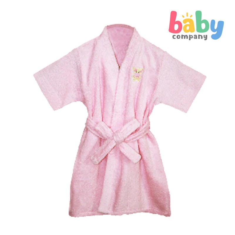 Baby Martel Bathrobe Ms. Moo – Powder Pink