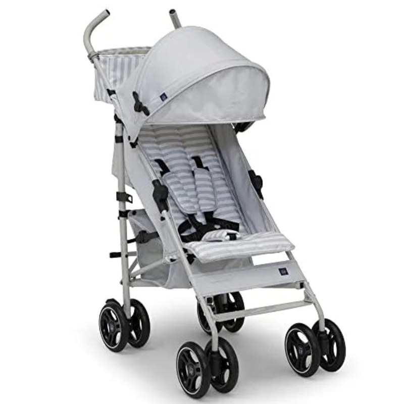 Classic Stroller – Gray Stripes