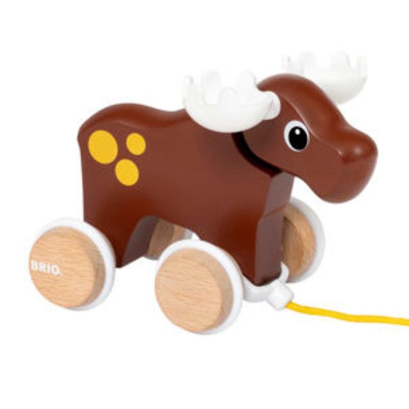Pull-Along Moose