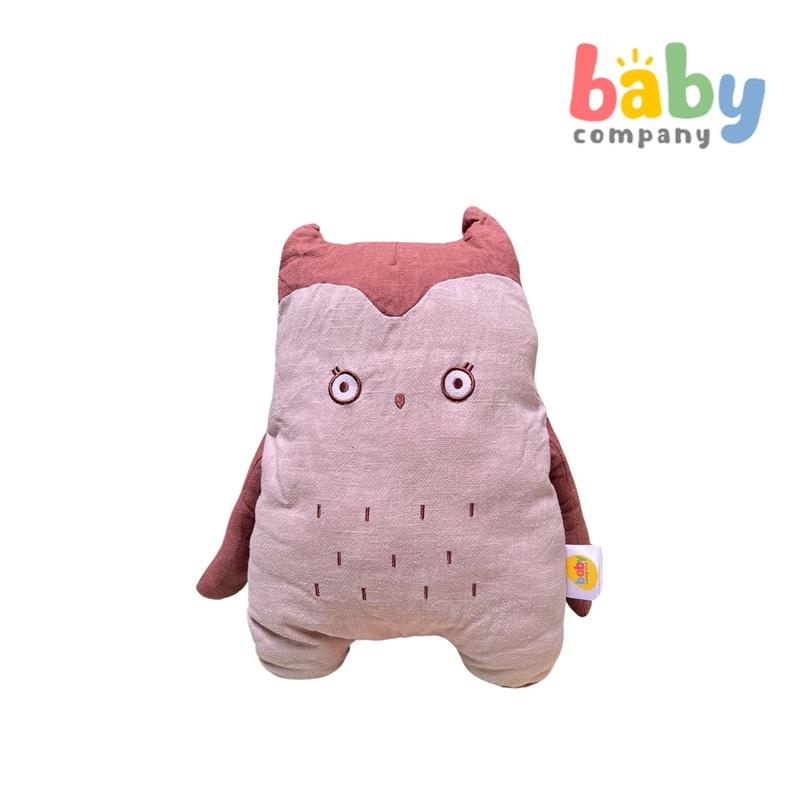 Baby Company Stuffed Toy – Owl, Brown