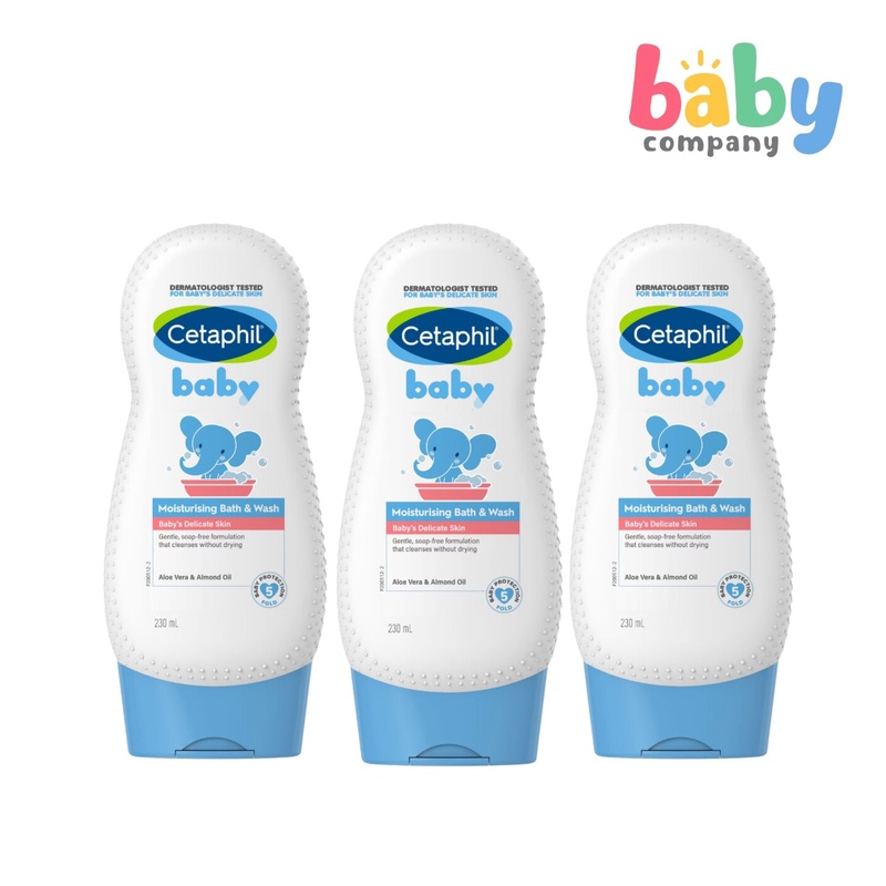 Cetaphil Baby Ultra Moist Bath & Wash – 2+1 Pack – Save 440