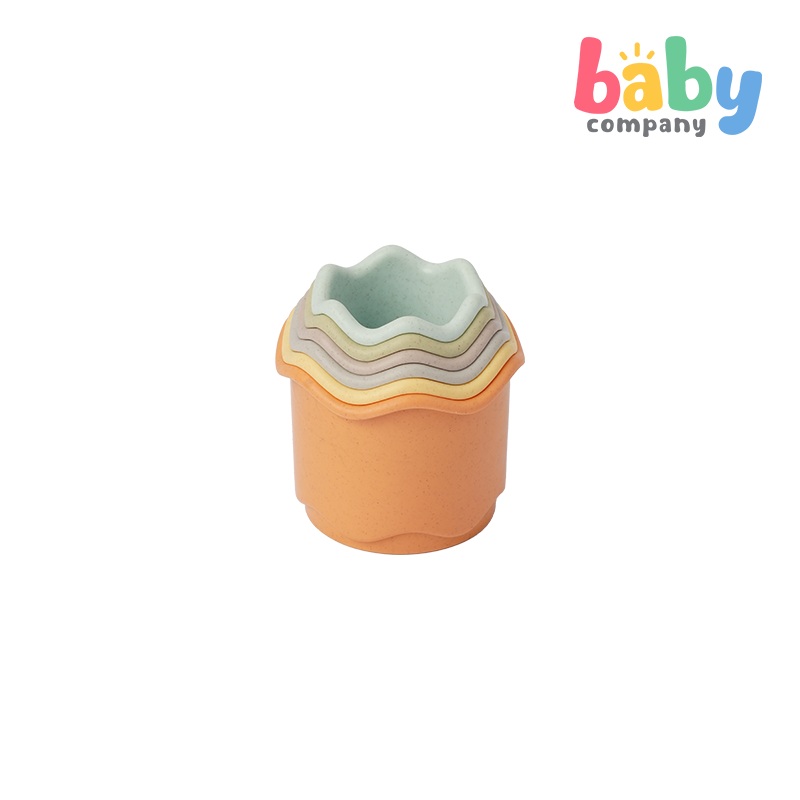 Playsmart 8pc Stacking Wave – Neutral