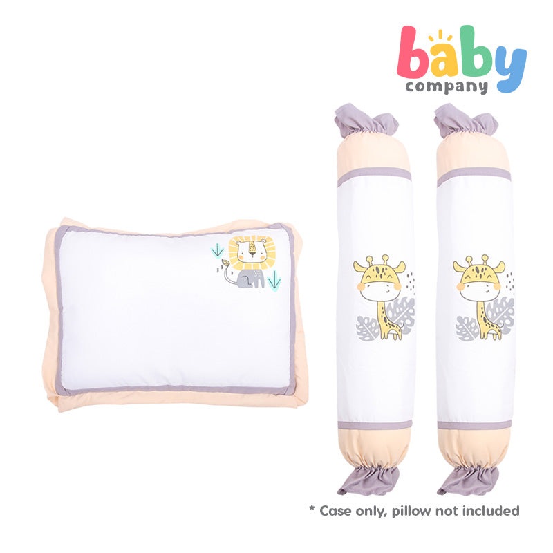 Quilted Giraffe Pillow and Bolster Case – Be Cool