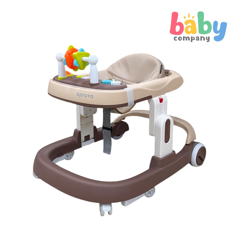 Apruva Foldable Baby Walker – Brown