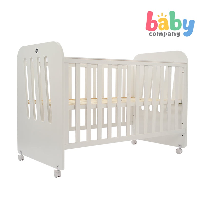 Baby Company 28×52 Wood Crib – Plain White