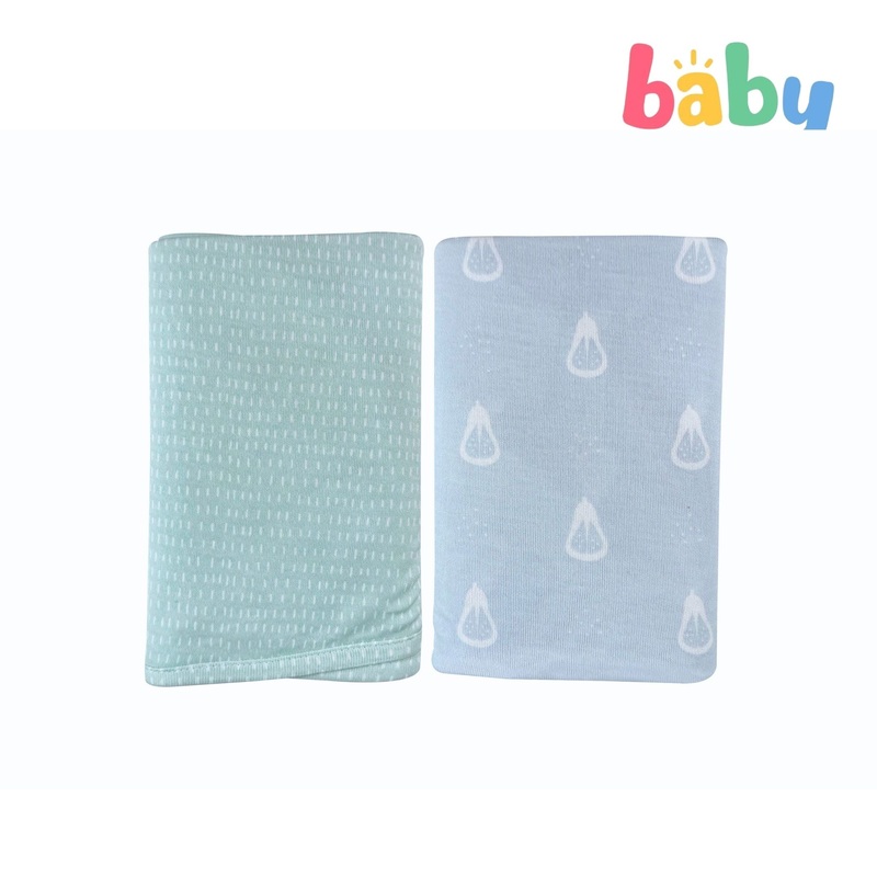 Bloom Baby Bamboo Jersey Wrap 2pc Set – Boy