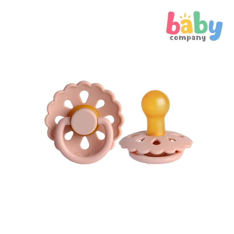Erduo Baby Pacifier Stage 2 – Daisy Flower, Blush Pink