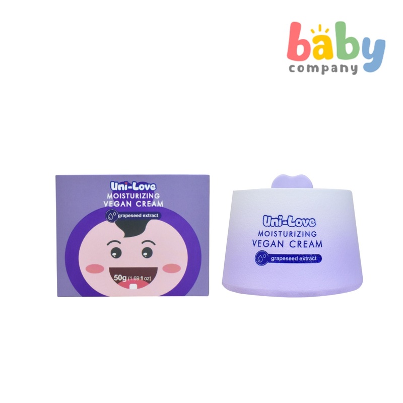 Uni-Love Moisturizing Vegan Cream with Grapeseed Extract – 50g