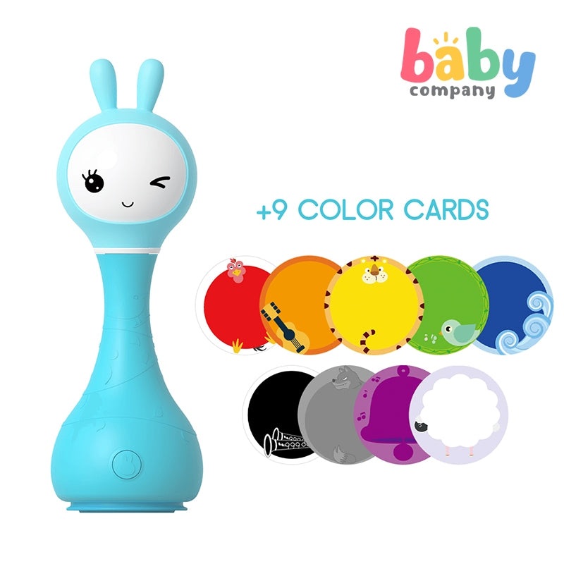 Alilo Smarty Shake and Tell Rattle Blue