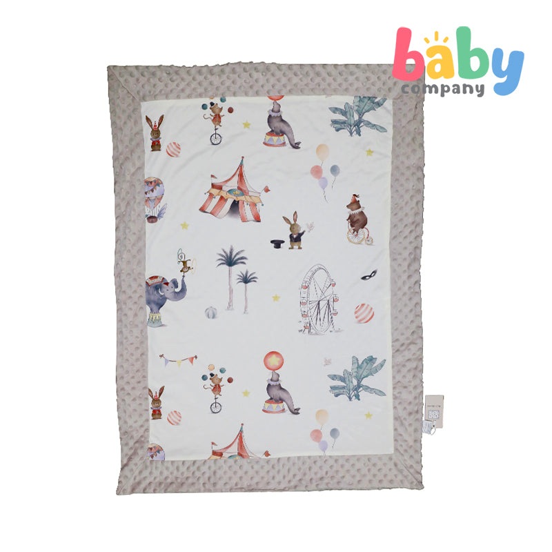 Baby Company Baby Blanket – Gray Circus