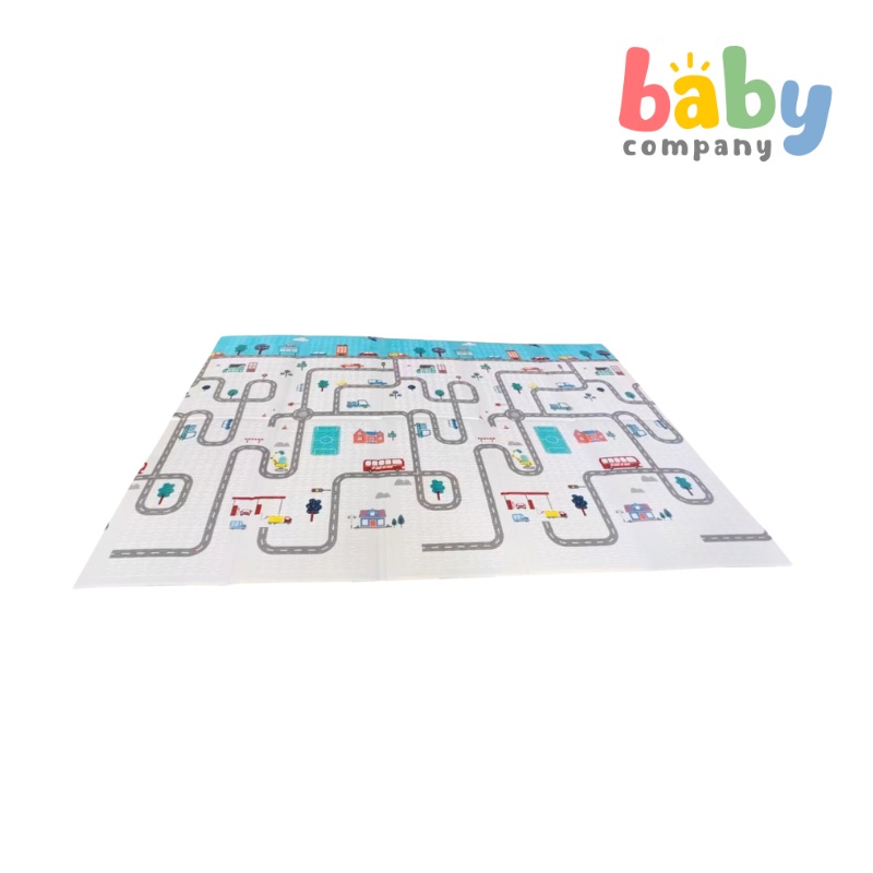 Baby Company Foldable Baby Playmat – On the Road