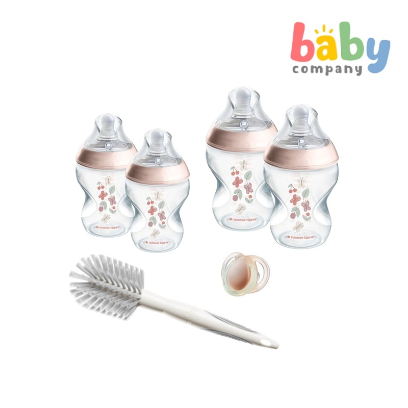 Tommee Tippee Natural Start Newborn Starter Set – Pink