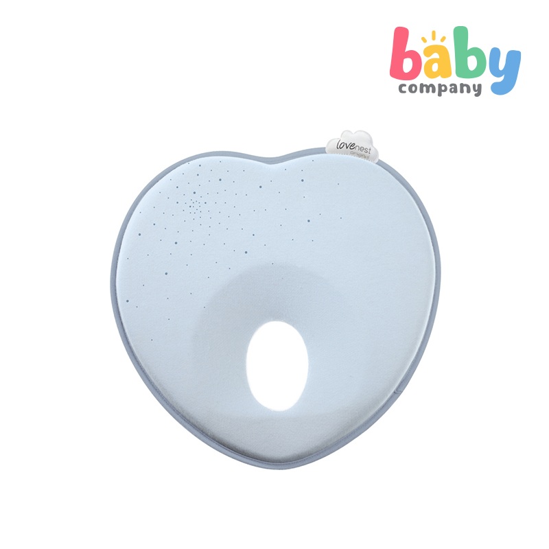 Babymoov  Lovenest Original Anti Flat-Head Ergonomic Pillow – Original Blue