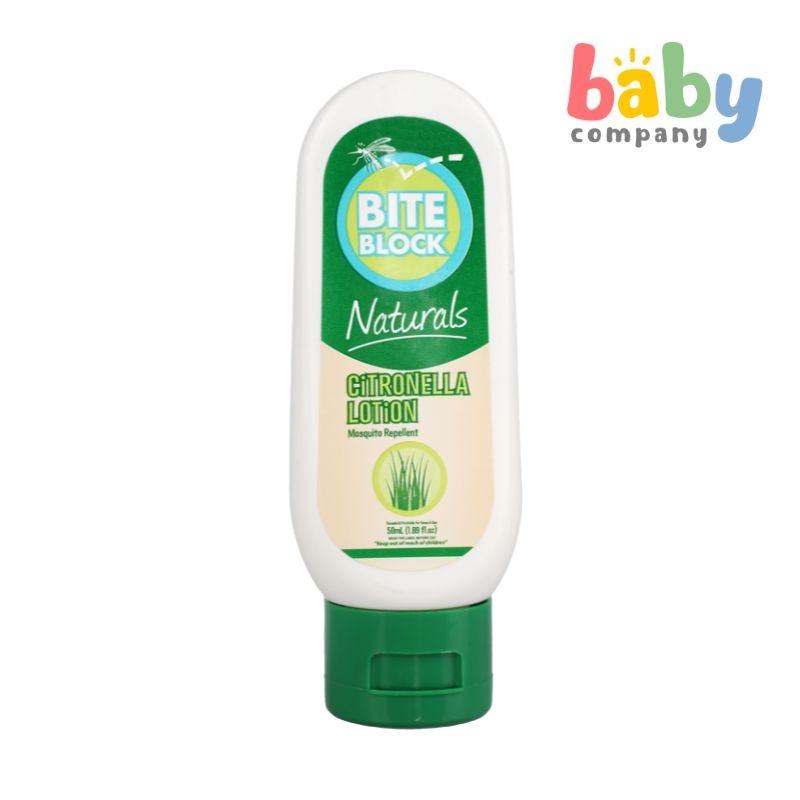 Bite Block Naturals Mosquito Repellent Citronella Lotion – 50ml