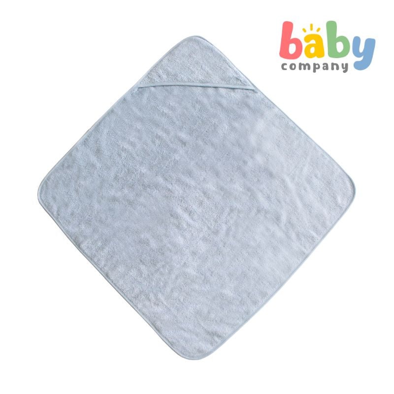 Mushie Hooded Towel – Baby Blue