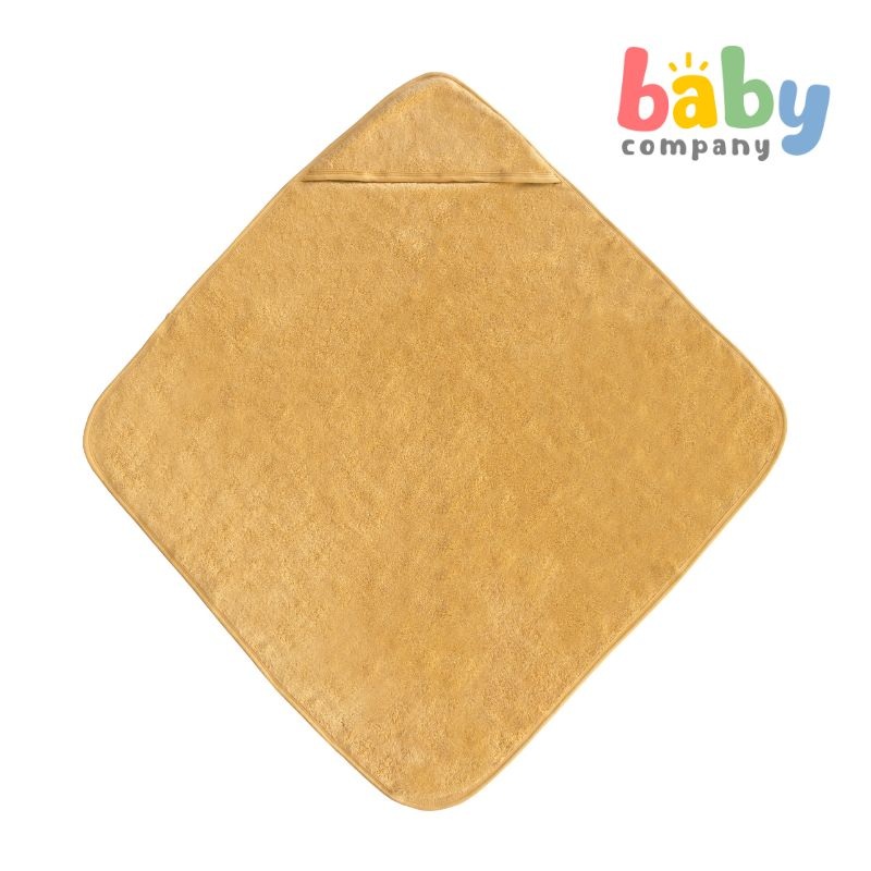 Mushie Hooded Towel – Fall yellow