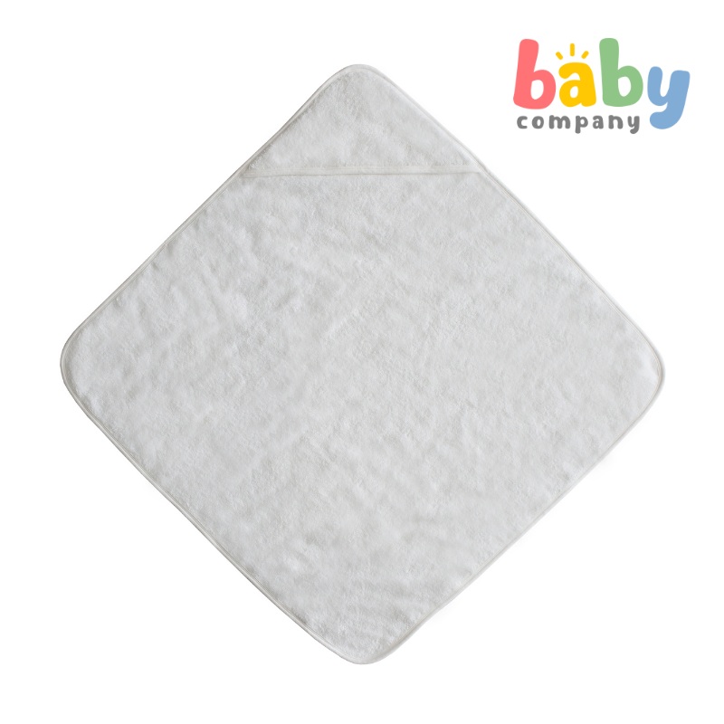 Mushie Hooded Towel – Pearl