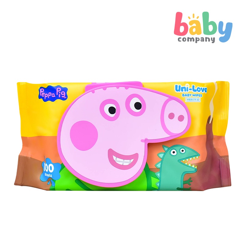 Uni-Love x Peppa Pig Baby Wipes 100 sheets (George)