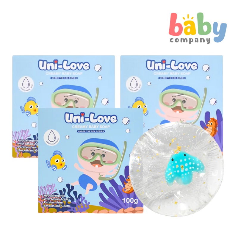 Uni-Love Baby Creamy Soap 100g (BUY 2, TAKE 1)