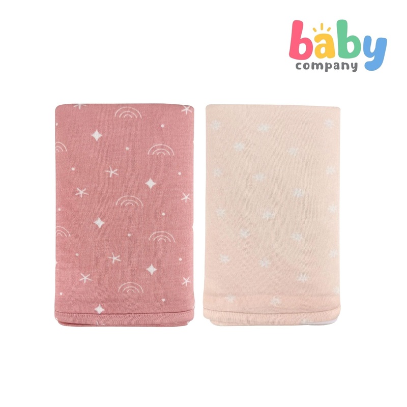Bloom Baby Bamboo Jersey Wrap 2pc Set – Girl