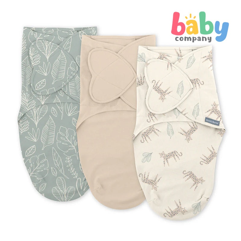 Swaddle Me Monogram Pack of 3 – Born Free