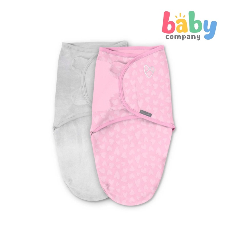 Swaddle Me Original Pack of 2 – Pink Hearts