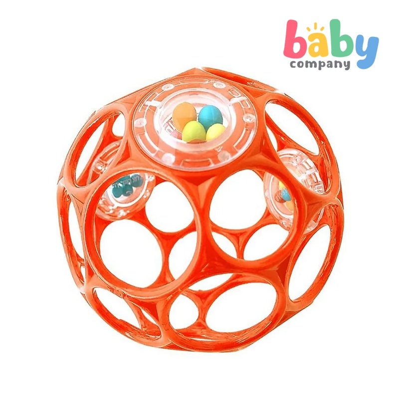 Bright Starts New O Ball Rattle Red