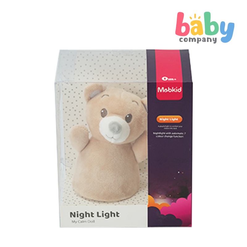 Baby Company Baby Comfort Plush Night Light – Bear