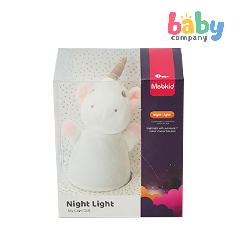 Baby Company Baby Comfort Plush Night Light – Unicorn
