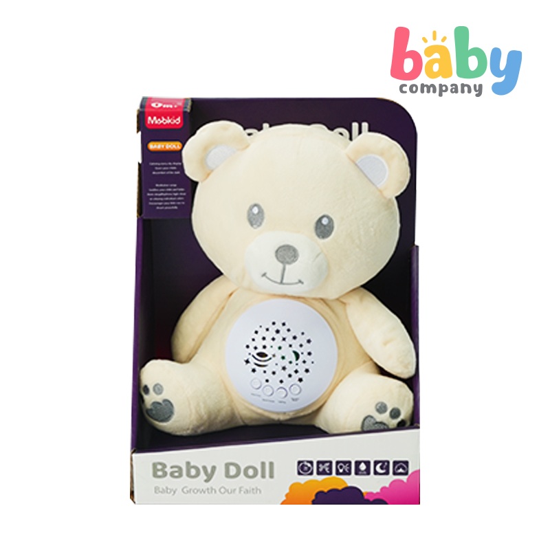 Baby Company Baby Plush Comfort Projector Plush – Bear