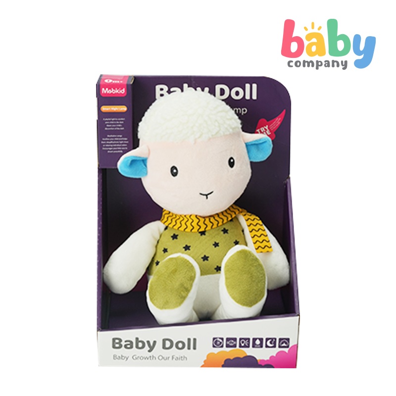 Baby Company Smart Baby Plush Soothes Night Light – Sheep