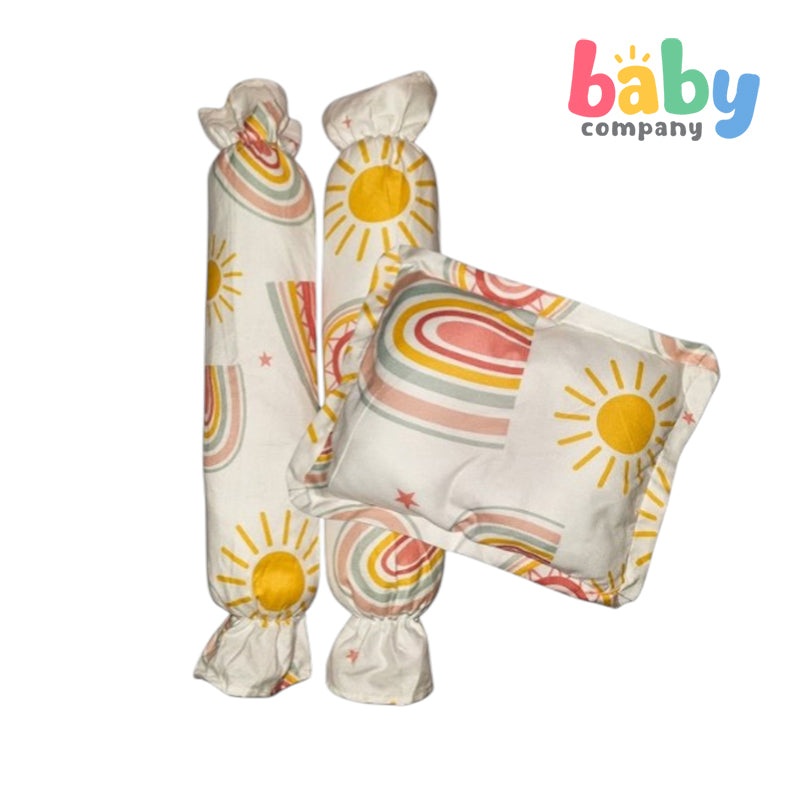 Bloom Bolster & Pillow – Rainbow