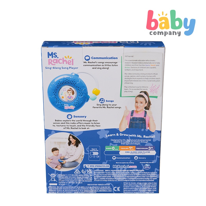 Ms. Rachel Radio Toy