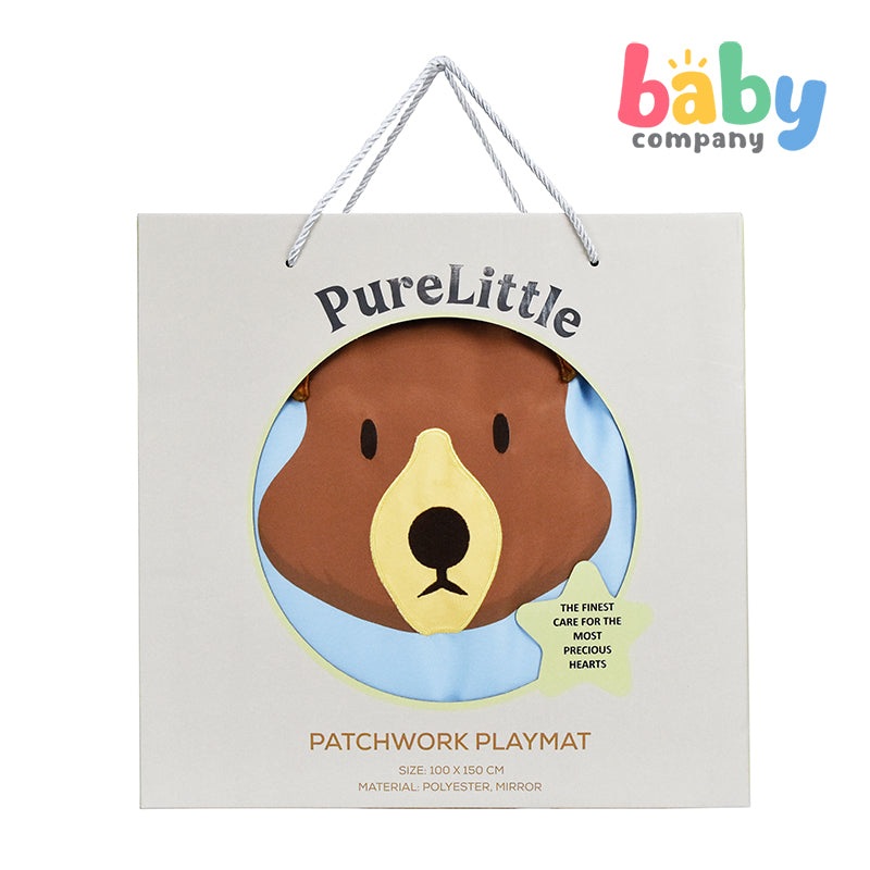 Pure Little Patchwork Playmat – Blue