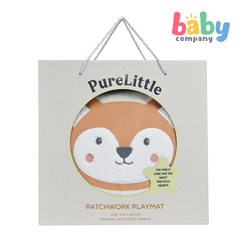 Pure Little Patchwork Playmat – Pink